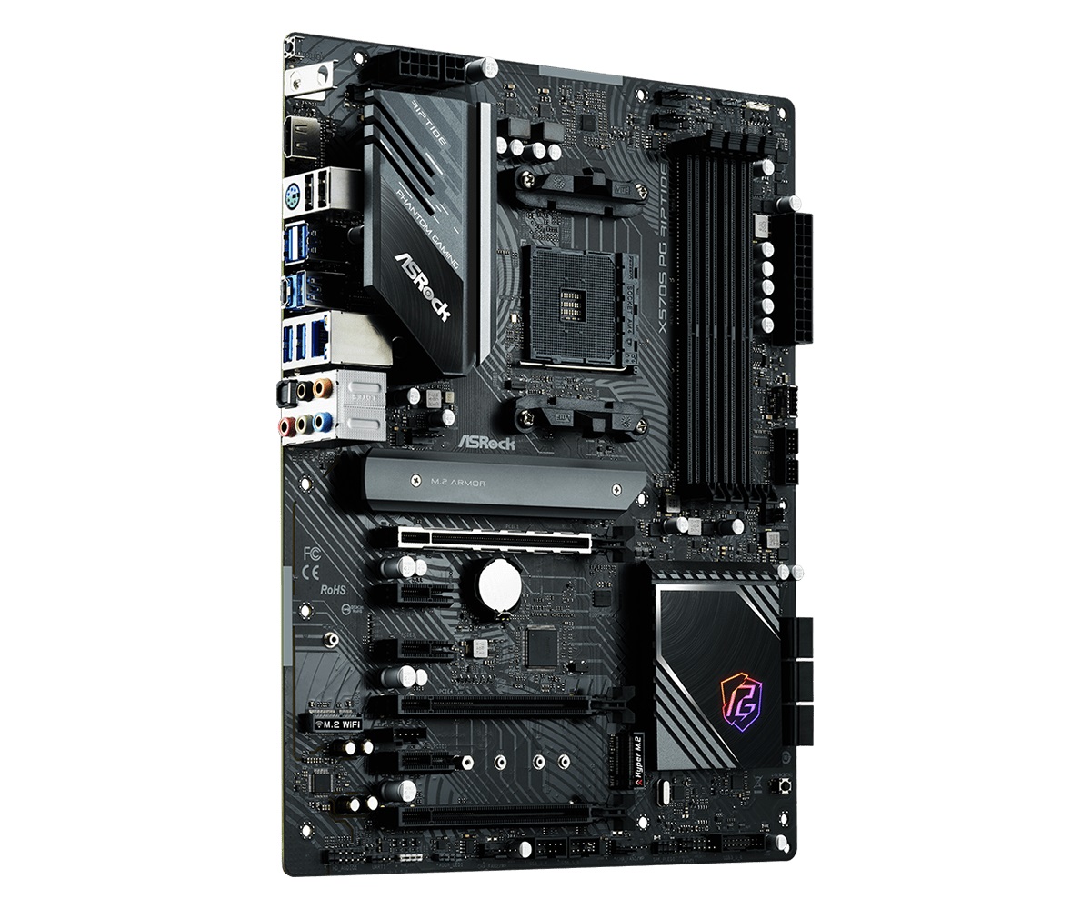 Материнська плата ASRock X570S PG Riptide Socket AM4