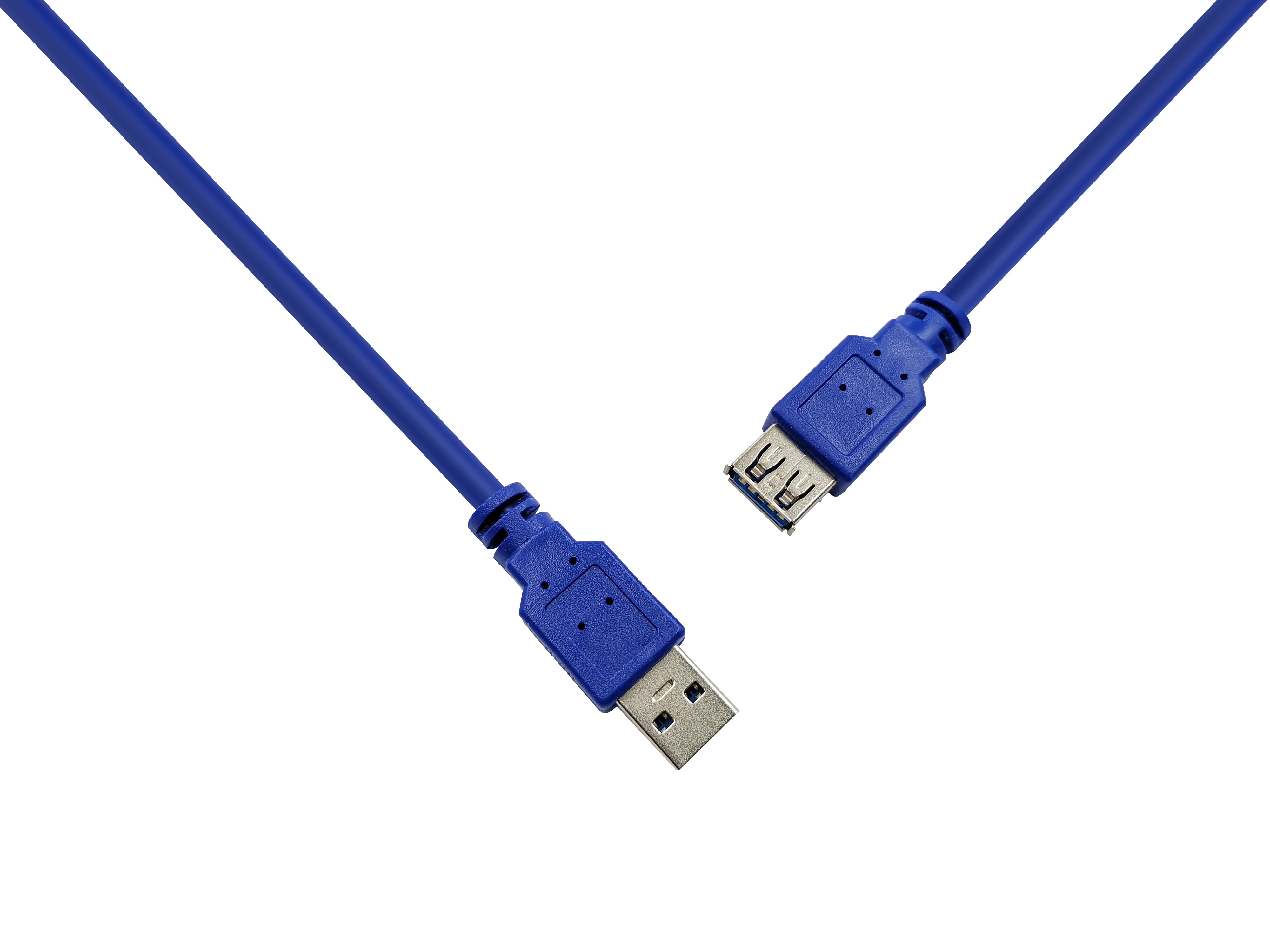 Кабель ProLogix USB - USB V 3.0 (M/F), 1.8 м, синій (PR-USB-P-11-30-18m)