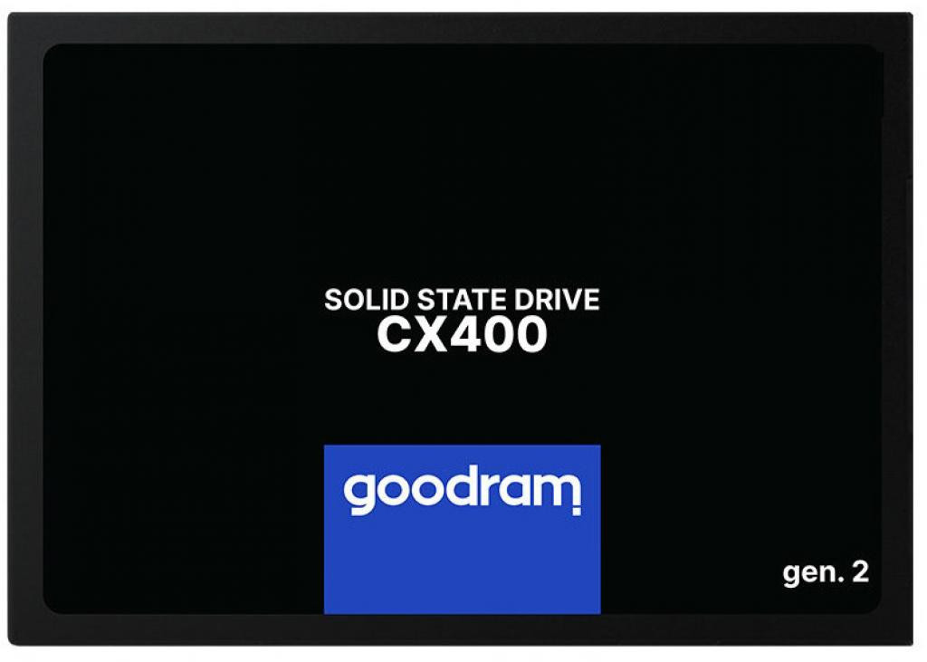 Накопичувач SSD  256GB Goodram CX400 Gen.2 2.5" SATAIII 3D TLC (SSDPR-CX400-256-G2)