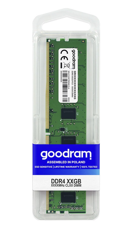 Модуль пам`яті DDR4 4GB/2666 Goodram (GR2666D464L19S/4G)