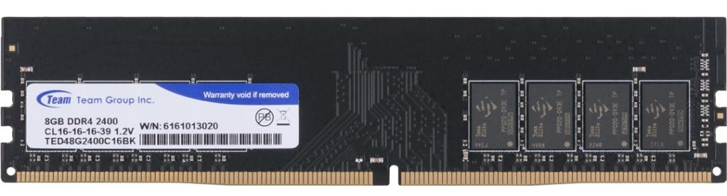 Модуль пам`яті DDR4 8GB/2400 Team Elite (TED48G2400C1601)