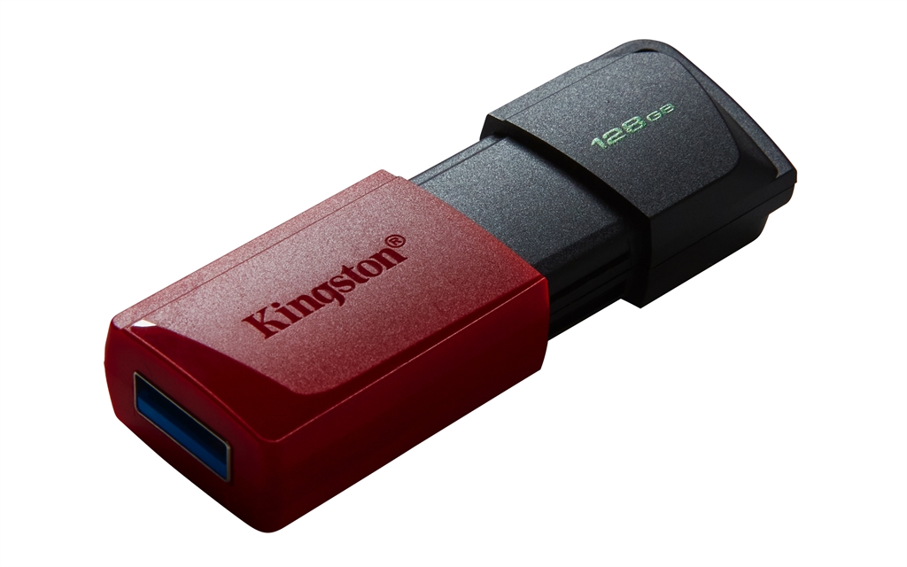 Флеш-накопичувач USB3.2 128GB Kingston DataTraveler Exodia M Black/Red (DTXM/128GB)