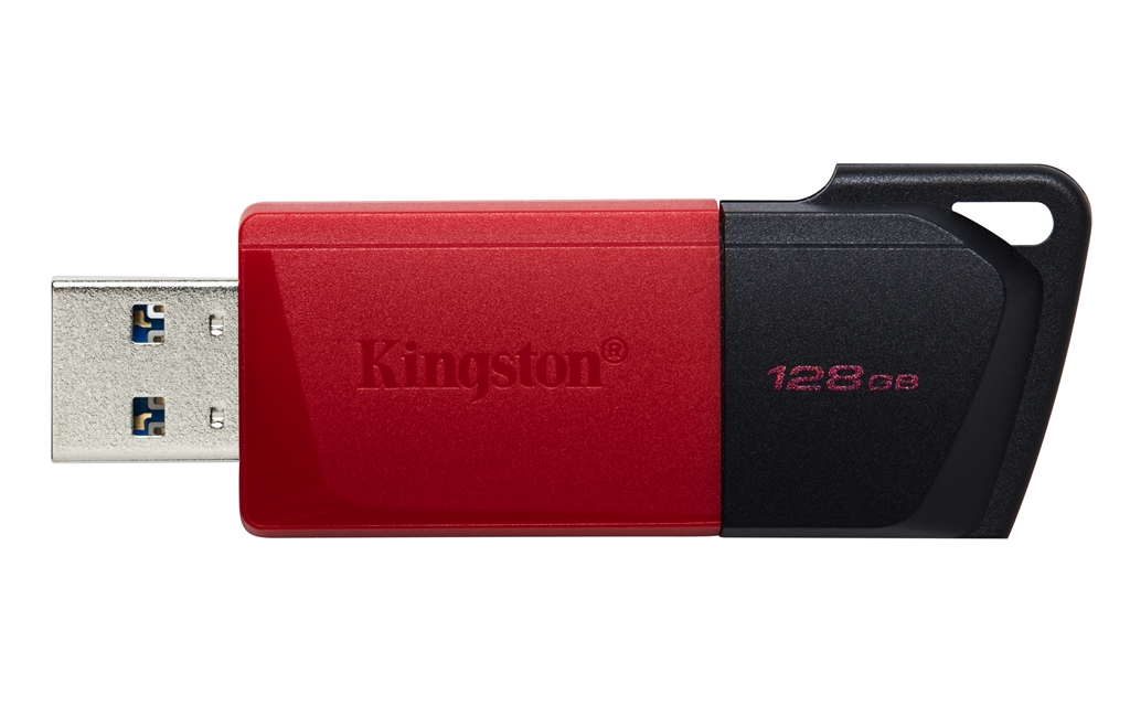 Флеш-накопичувач USB3.2 128GB Kingston DataTraveler Exodia M Black/Red (DTXM/128GB)