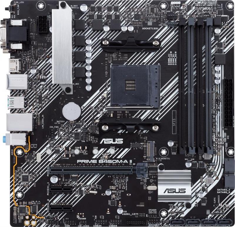 Материнська плата Asus Prime B450M-A II Socket AM4