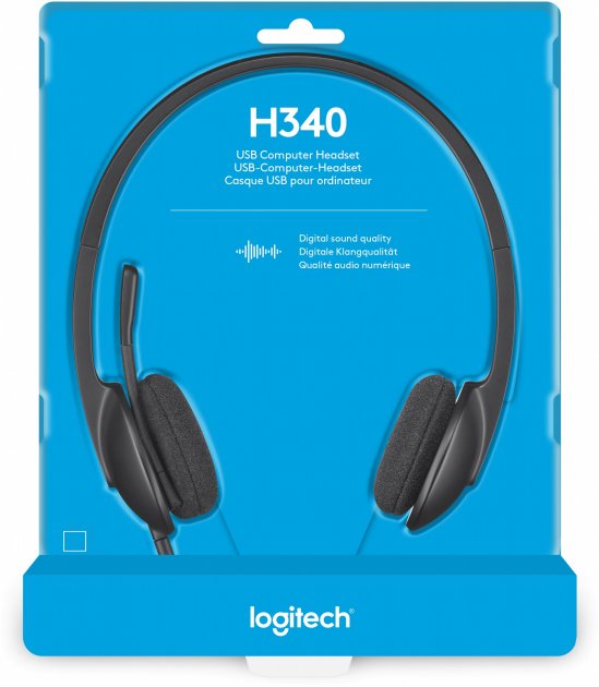 Гарнiтура Logitech H340 USB (981-000475)