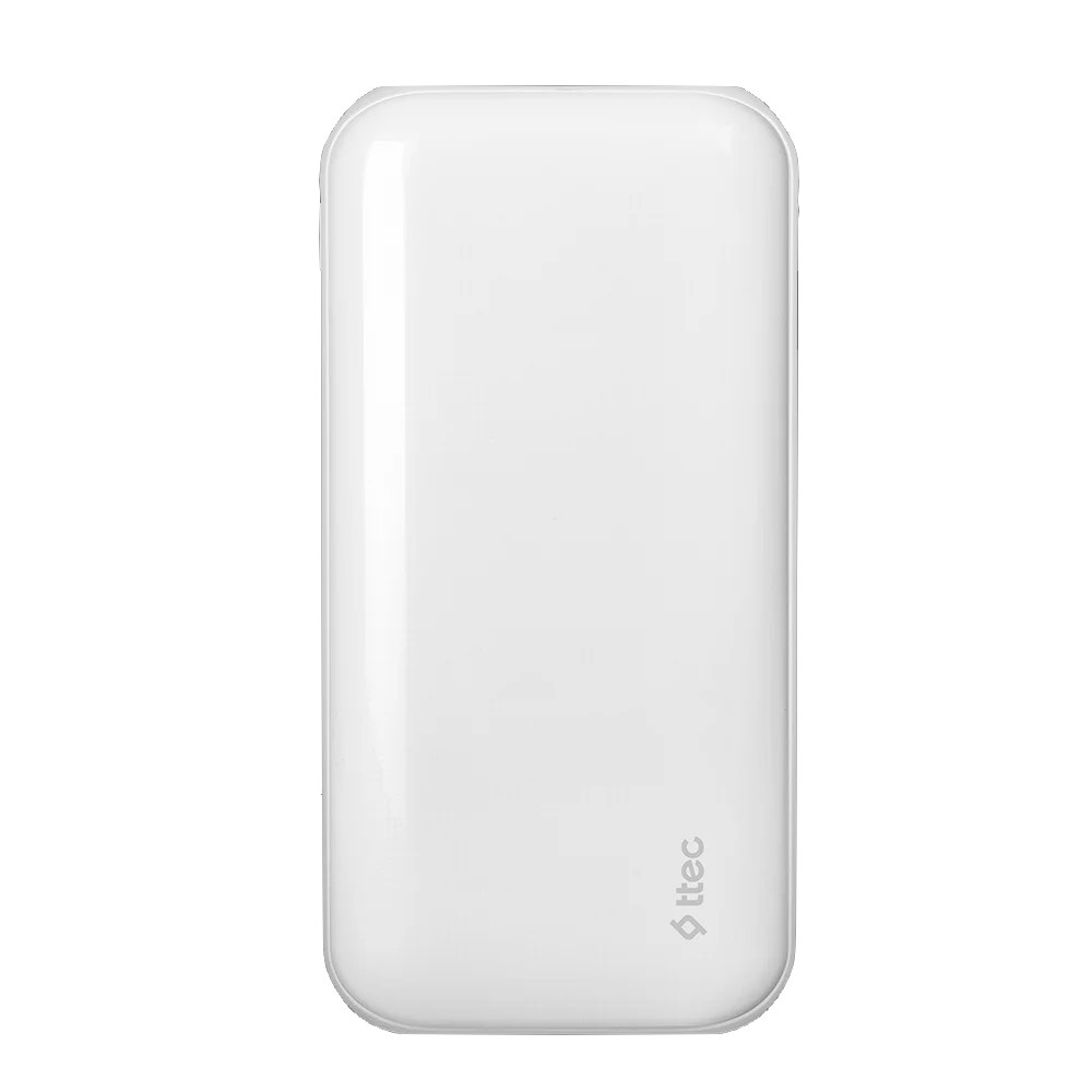 Універсальна мобільна батарея Ttec 30000mAh ReCharger Ultra White (2BB190B)