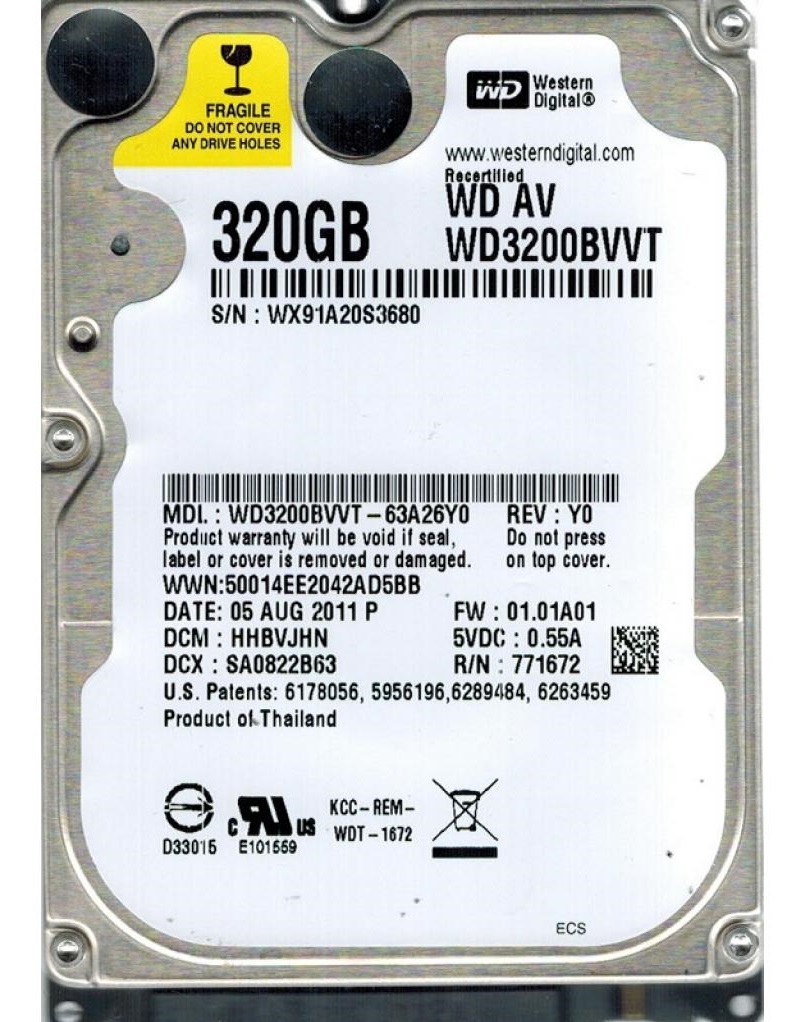 Накопичувач HDD 2.5