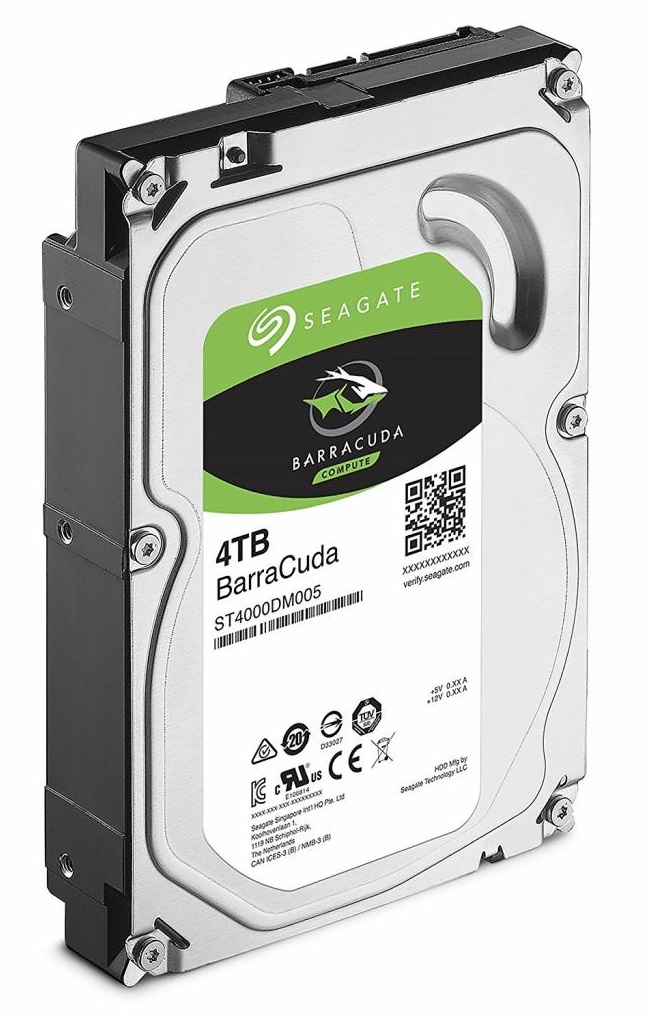 Накопичувач HDD SATA 4.0TB Seagate BarraCuda 5400rpm 256MB (ST4000DM004)