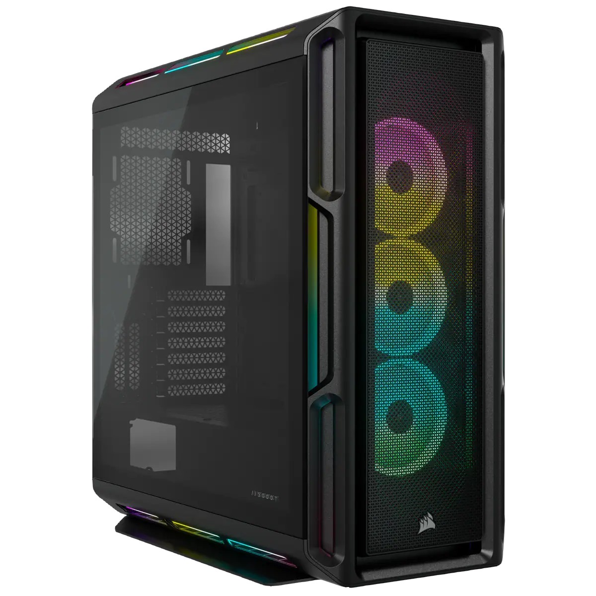 Корпус Corsair iCUE 5000T RGB Tempered Glass Black (CC-9011230-WW) без БЖ