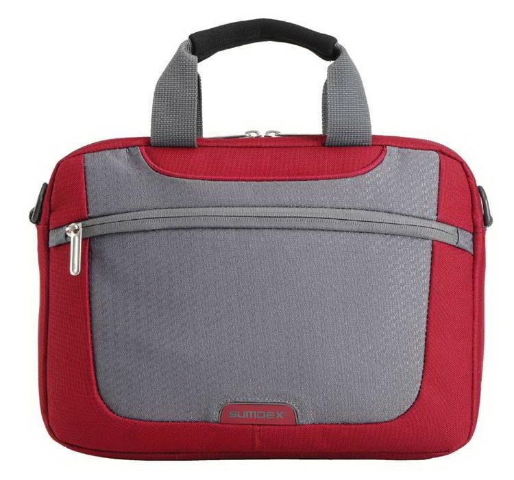 Сумка для ноутбука Sumdex PON-308RD 10" Red/Gray