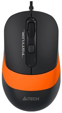 Миша A4Tech FM10 Black/Orange