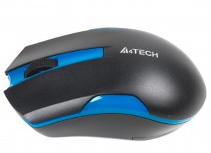 Миша бездротова A4Tech G3-200N Black/Blue USB V-Track