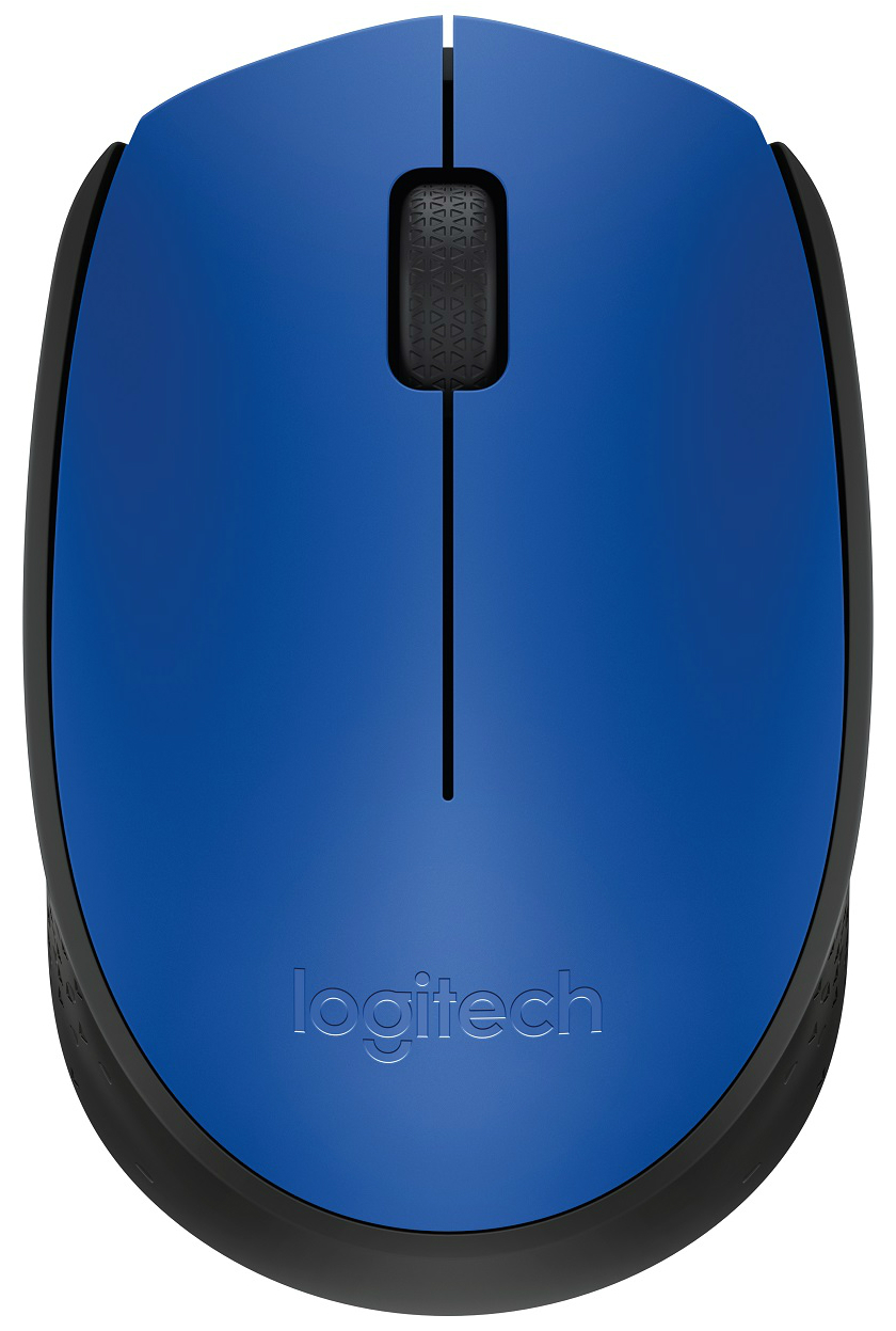 Миша бездротова Logitech M171 Blue/Black (910-004640)