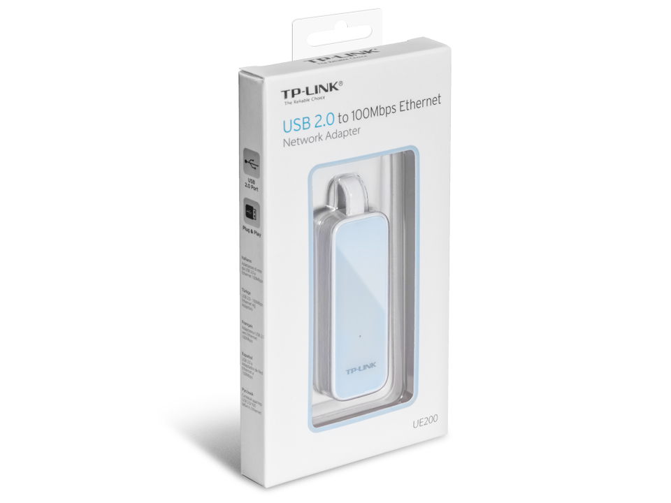 Адаптер TP-Link UE200 (USB 2.0, 10/100Mbps)