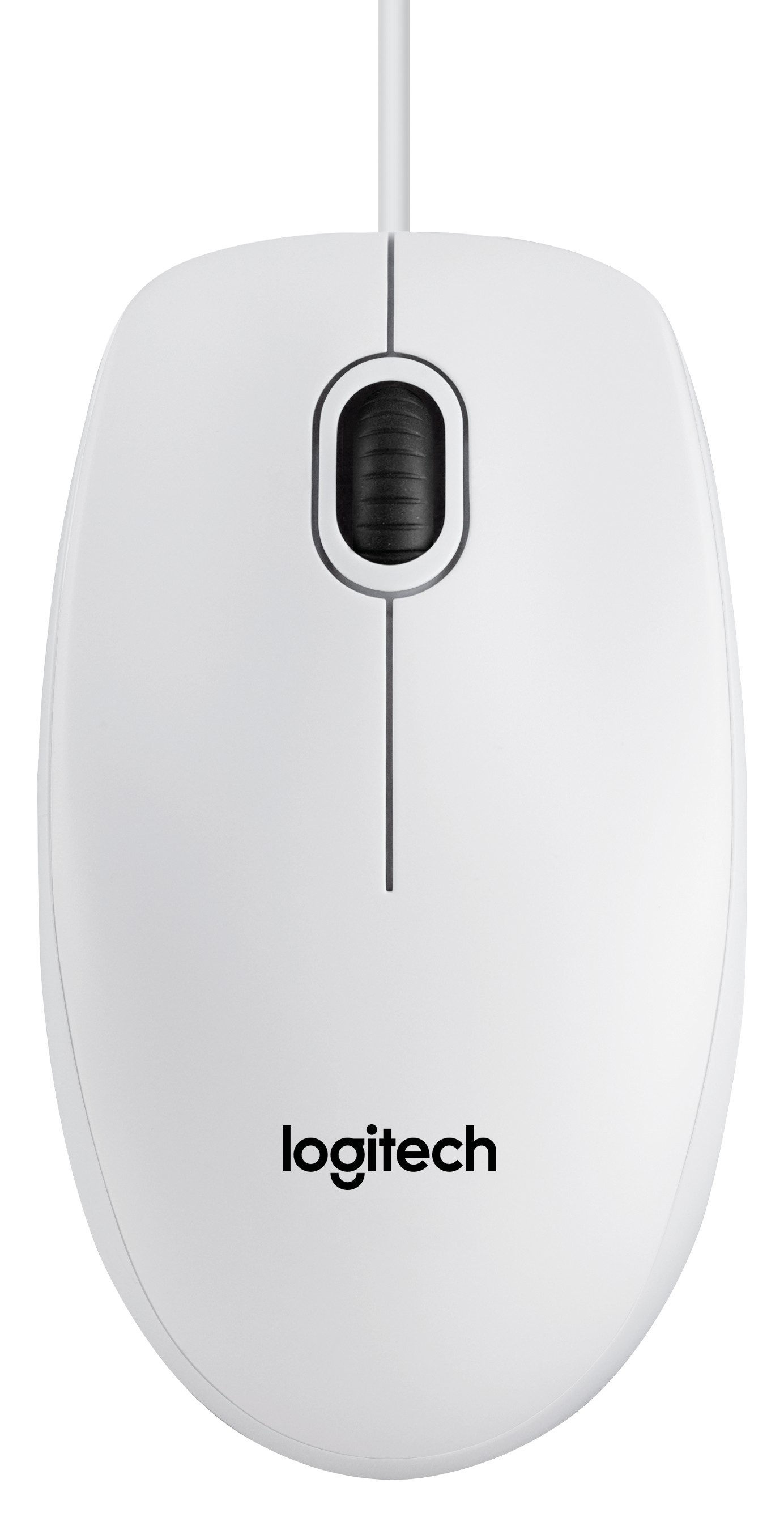 Миша Logitech B100 White (910-003360)