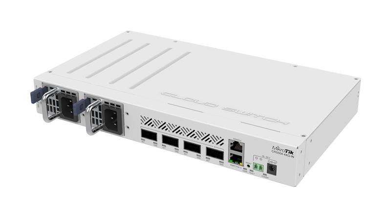 Комутатор MikroTik CRS504-4XQ-IN