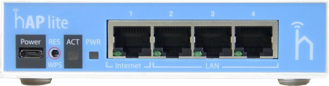 Бездротовий маршрутизатор Mikrotik hAP lite (RB941-2ND)