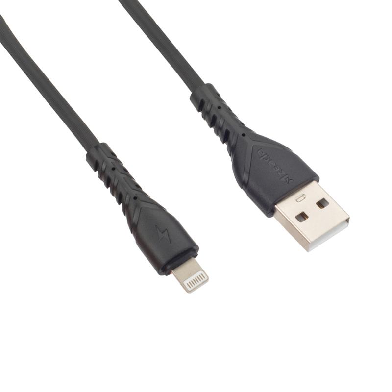 Кабель Proda PD-B47i USB - Lightning (M/M), 1 м, Black (PD-B47i-BK)