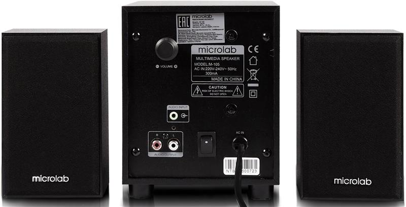 Акустическая система Microlab M-105R Black + ДУ Акустическая система Microlab M-105R Black + ДУ