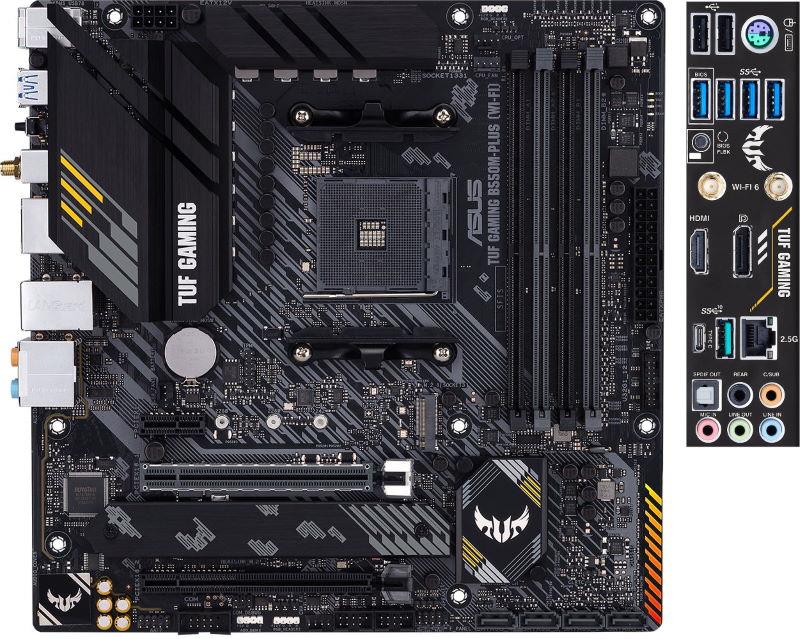 Материнська плата Asus TUF Gaming B550M-Plus Wi-Fi II Socket AM4