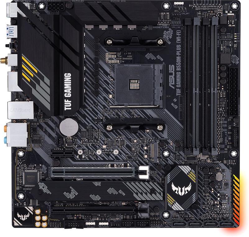 Материнська плата Asus TUF Gaming B550M-Plus Wi-Fi II Socket AM4