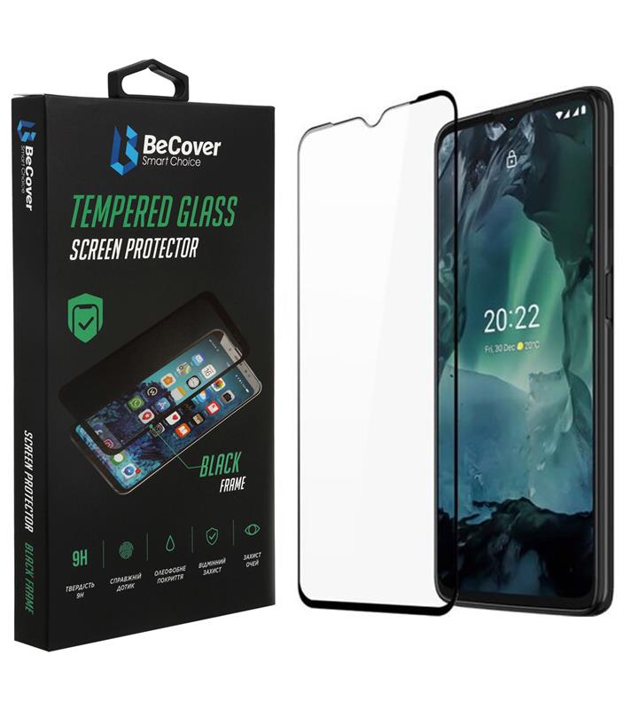 Захисне скло BeCover для Nokia G21/G11/G11 Plus Black (707603)