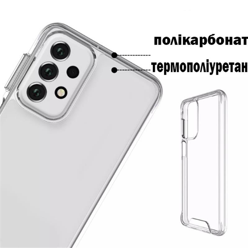 Чохол-накладка BeCover Space Case для Samsung Galaxy A23 SM-A235 Transparancy (707805)