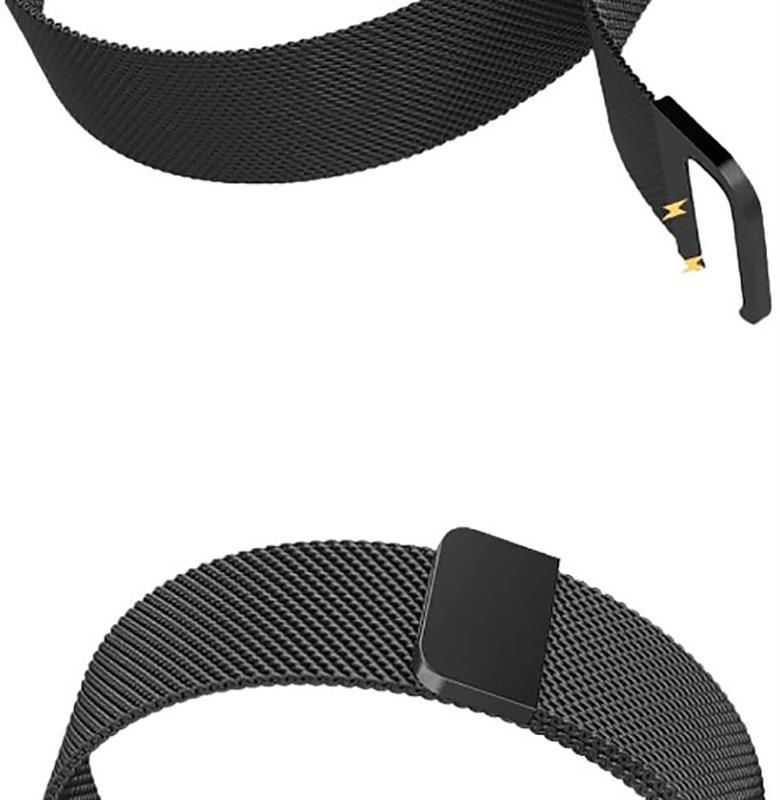 Ремінець BeCover Milanese Style для Xiaomi Amazfit Bip (20mm) Lite/Bip S Lite/GTR 42mm/GTS/TicWatch S2/TicWatch E/GTS 3/GTS 2 mini Gray (707681)