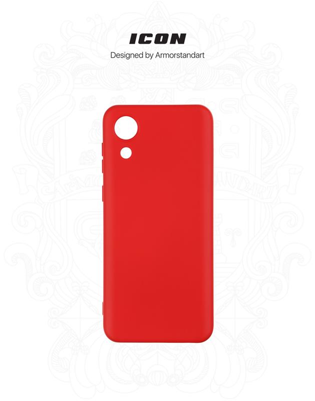 Чохол-накладка Armorstandart Icon для Samsung Galaxy A03 Core SM-A032 Red (ARM60881)