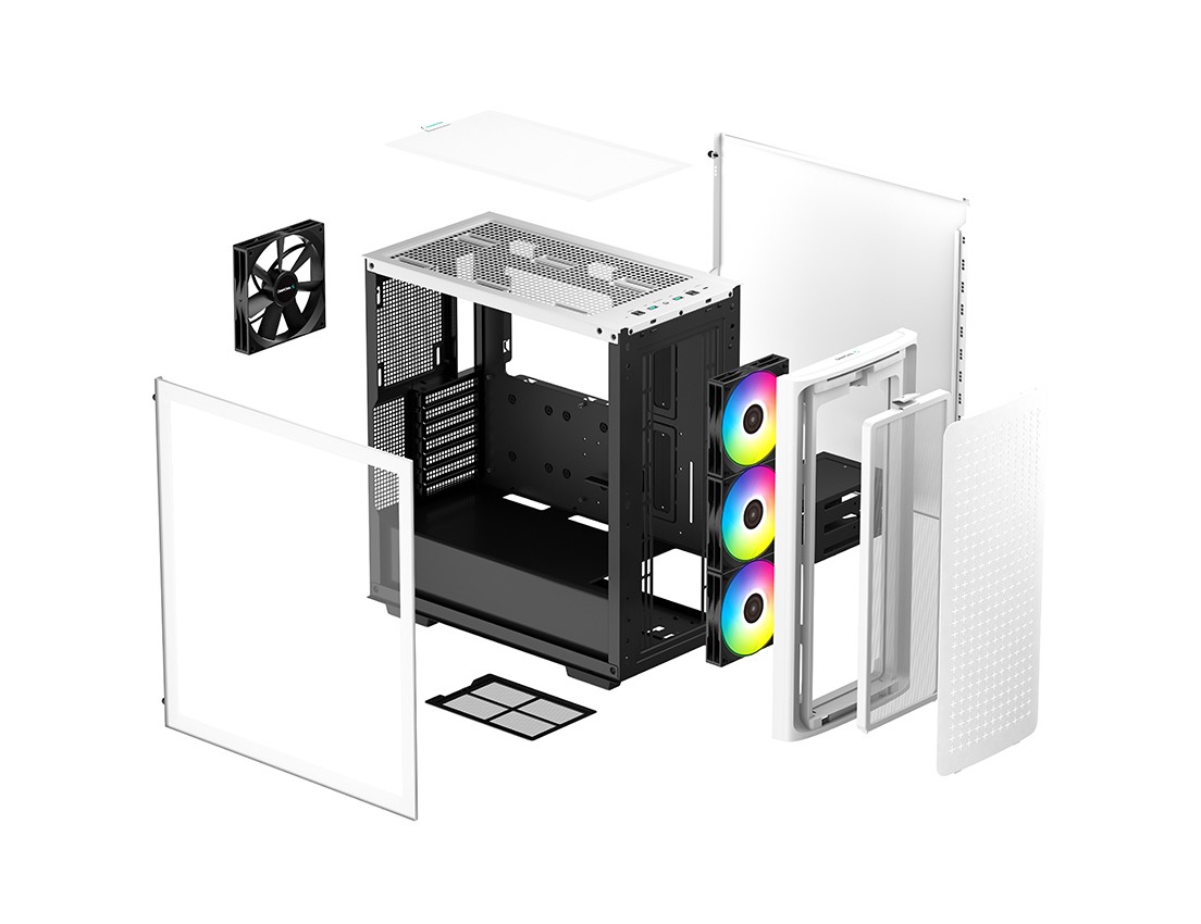 Корпус DeepCool CK560 White (R-CK560-WHAAE4-G-1) без БЖ