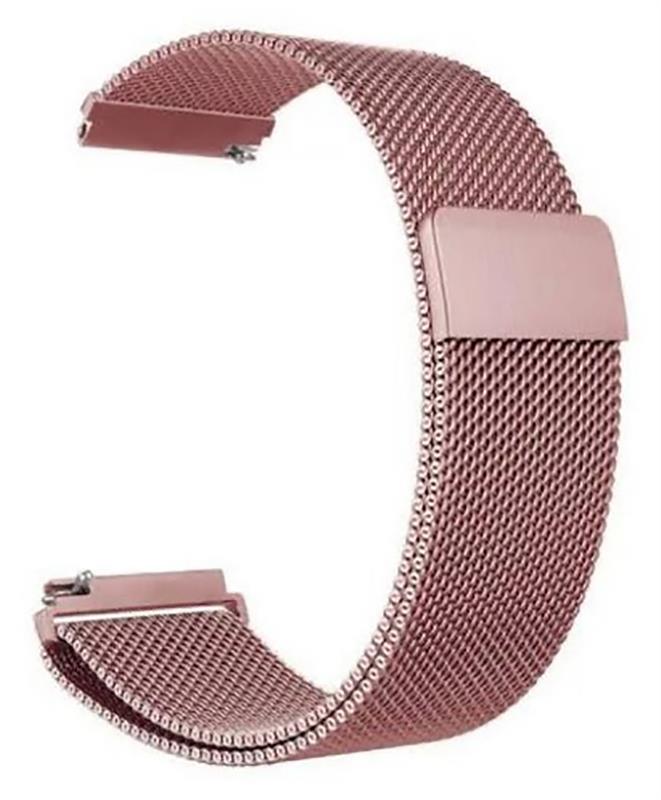 Ремінець BeCover Milanese Style для Amazfit Stratos (22mm)/Stratos 2/2S/3/Amazfit GTR 2/Amazfit GTR 47mm/Amazfit GTR Lite 47mm/Amazfit Nexo/Amazfit Pace/Amazfit GTR 3 Pro Red Wine (707733)