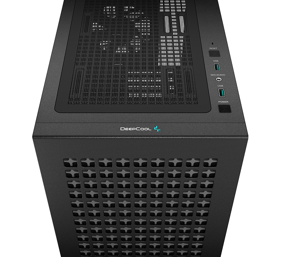 Корпус DeepCool CH370 Black (R-CH370-BKNAM1-G-1) без БЖ