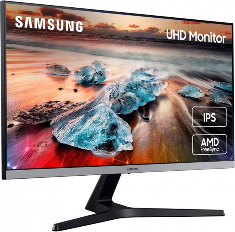 Монiтор Samsung 28" ViewFinity U28R550UQI (LU28R550UQIXCI) IPS Black/Grey