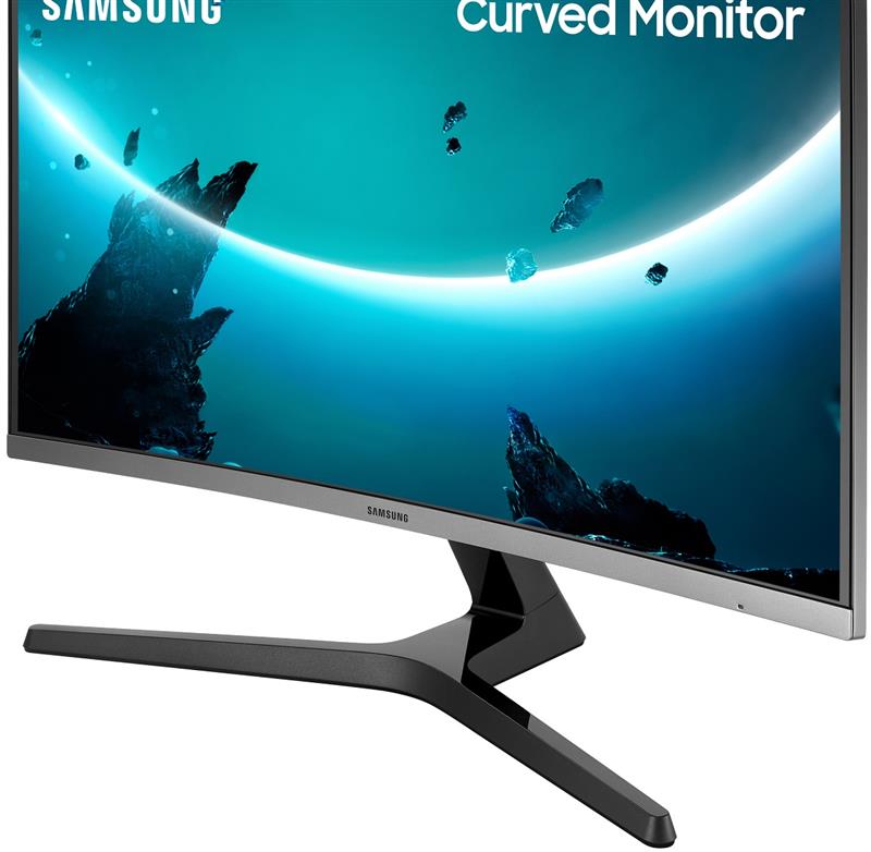 Монiтор Samsung 27" Curved C27R500 (LC27R500FHIXCI) VA Dark Gray