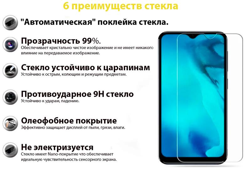 Захисне скло BeCover для Tecno Pop 5 (BD2p) Crystal Clear (707874)