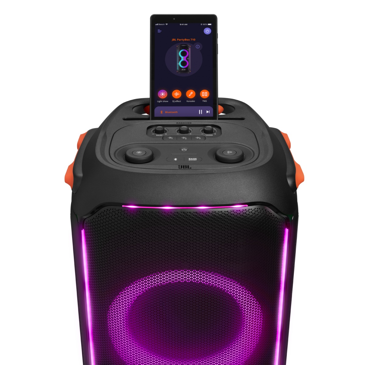 Акустична система JBL PartyBox 710 Black (JBLPARTYBOX710EU)