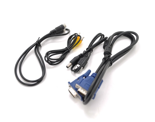 Адаптер Voltronic VGA - VGA+S-Video+RCA (F/F), Grey (YT-C-VGA(IN)/S-Video(OUT)/05930)