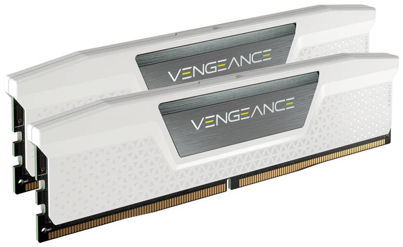 Модуль пам`ятi DDR5 2x32GB/5600 Corsair Vengeance White (CMK64GX5M2B5600C40W)