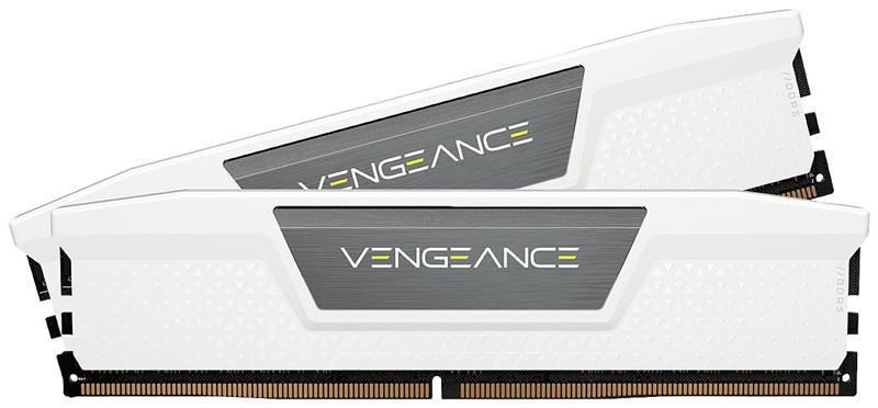 Модуль пам`ятi DDR5 2x32GB/5600 Corsair Vengeance White (CMK64GX5M2B5600C40W)