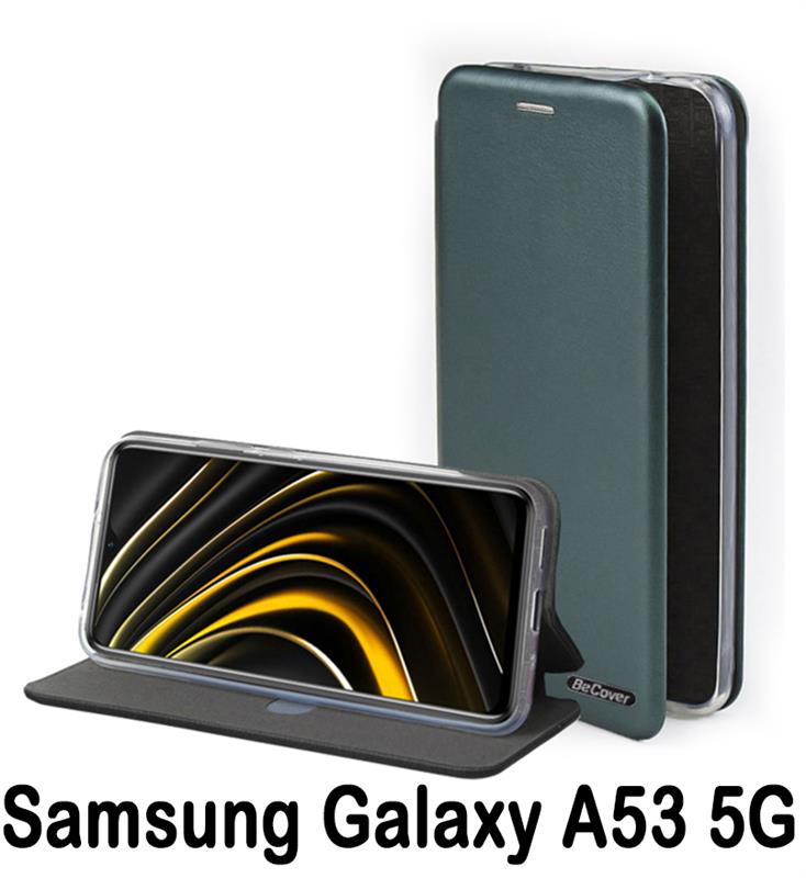 Чохол-книжка BeCover Exclusive для Samsung Galaxy A53 SM-A536 Dark Green (707937)