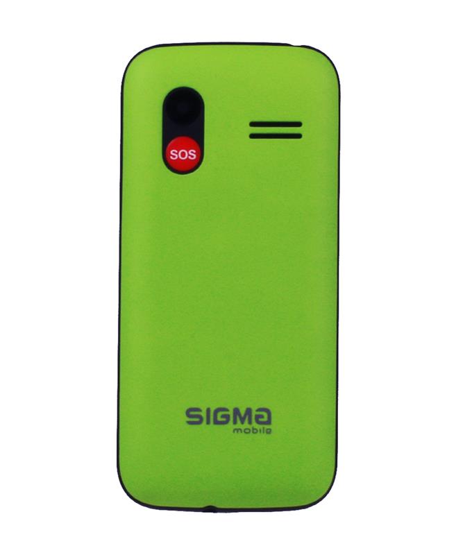 Мобільний телефон Sigma mobile Comfort 50 Hit 2020 Dual Sim Green (4827798120941)