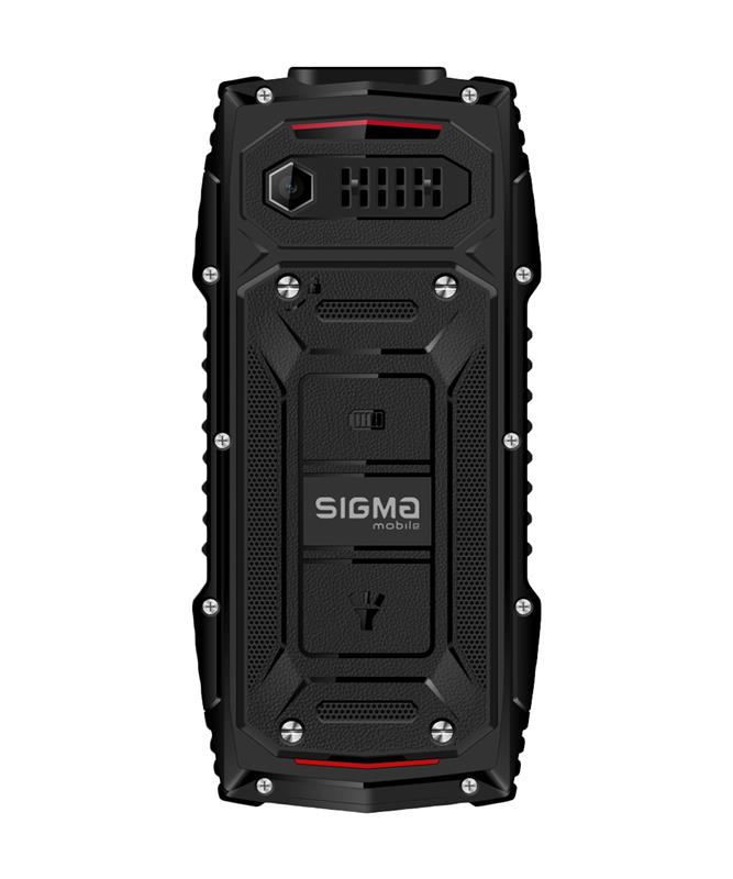 Мобільний телефон Sigma mobile X-treme AZ68 Dual Sim Black/Red