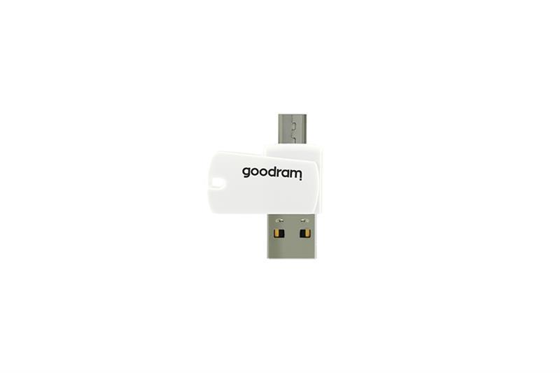 Карта пам`ятi MicroSDXC 128GB UHS-I Class 10 Goodram + SD-adapter + OTG Card reader (M1A4-1280R12)