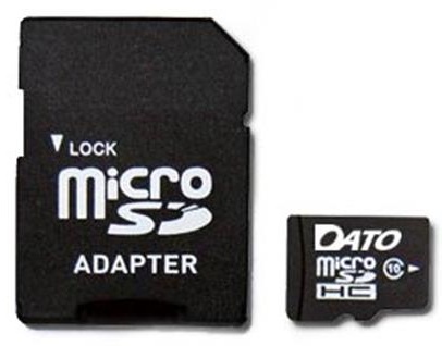 Карта пам`ятi MicroSDHC 32GB UHS-I Class 10 Dato (DTTF032GUIC10)