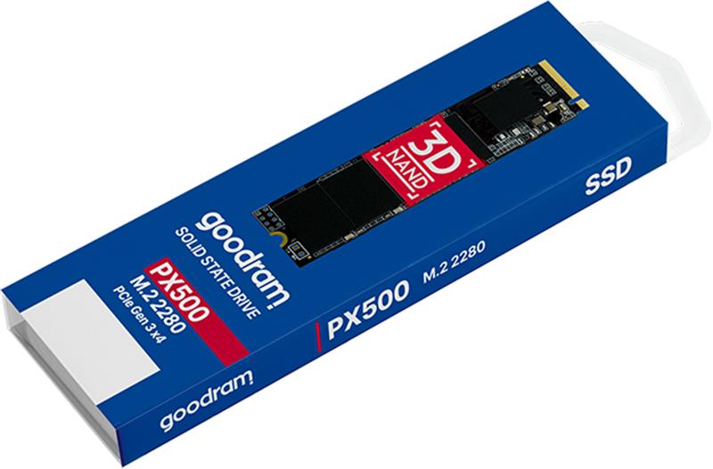 Накопичувач SSD  256GB Goodram PX500 G.2 M.2 2280 PCIe 3.0 x4 NVMe 3D TLC (SSDPR-PX500-256-80-G2)