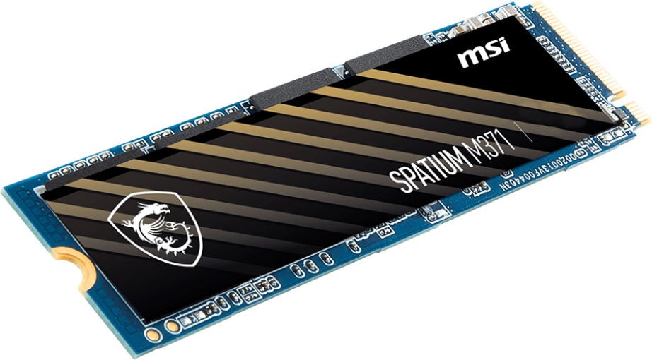 Накопичувач SSD  500GB MSI Spatium M371 M.2 2280 PCIe 3.0 x4 NVMe 3D NAND TLC (S78-440K160-P83)