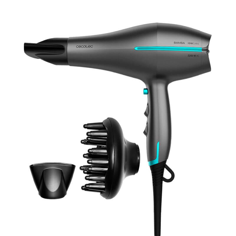 фото Фен дорожній Cecotec Bamba IoniCare 5300 Maxi Aura Black (04203)