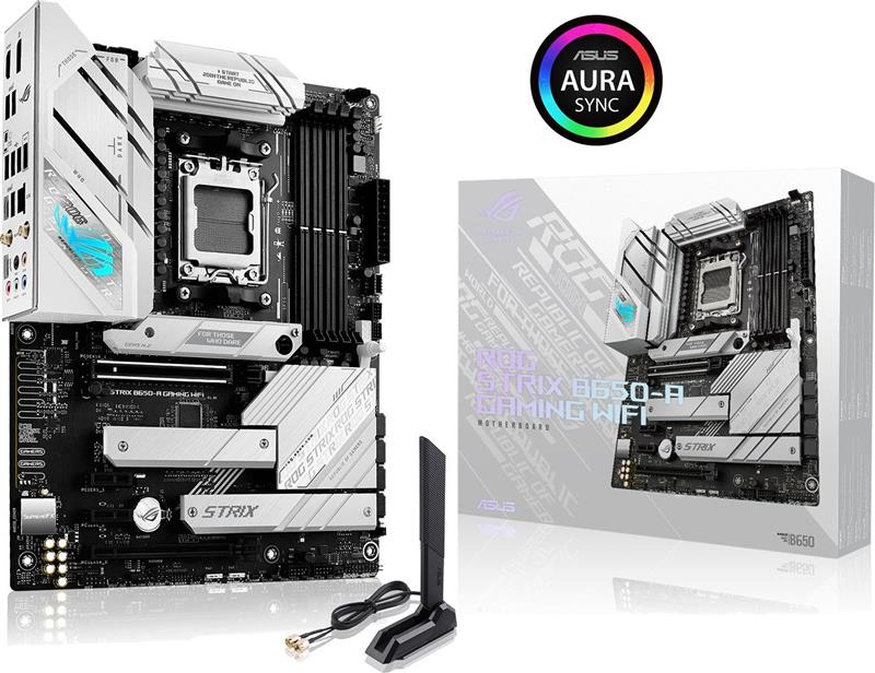 Материнська плата Asus ROG Strix B650-A Gaming WiFi Socket AM5