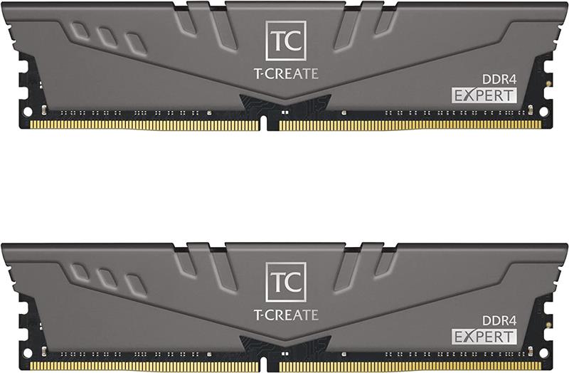 Модуль пам`яті DDR4 2x8GB/3200 Team T-Create Expert Gray (TTCED416G3200HC16FDC01)