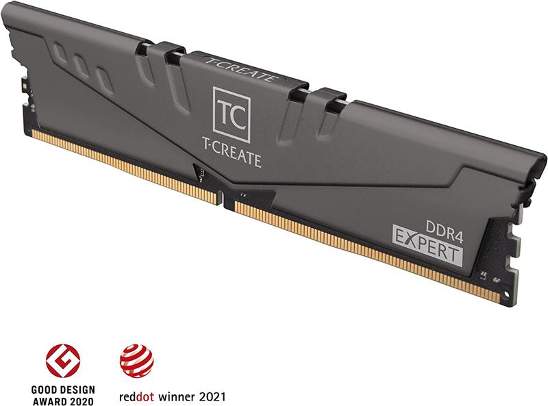 Модуль пам`яті DDR4 2x8GB/3200 Team T-Create Expert Gray (TTCED416G3200HC16FDC01)